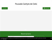 Tablet Screenshot of cachytodecielo.com.br
